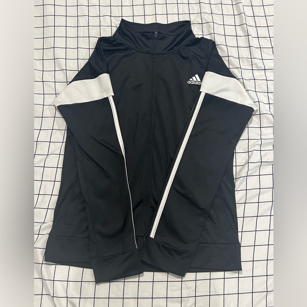 Adidas Black Jacket Size L